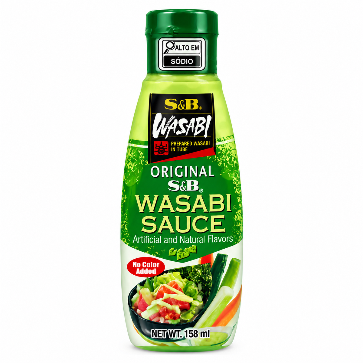 Molho Wasabi 158ml - S&B