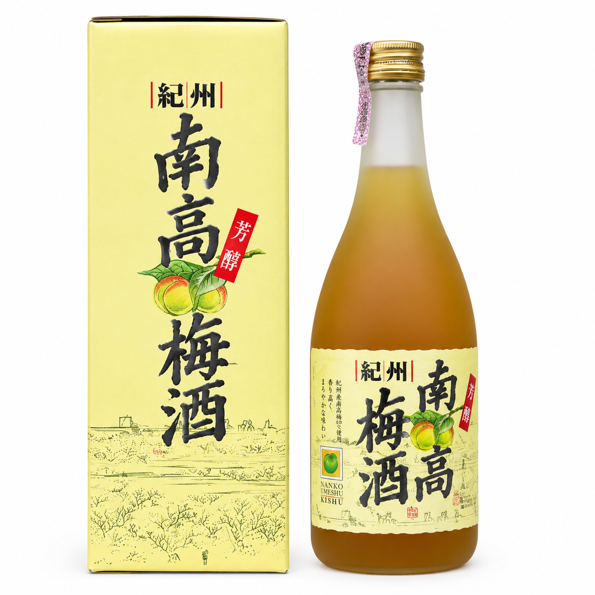 Licor de Ameixa Kishu Nanko Umeshu 720ml