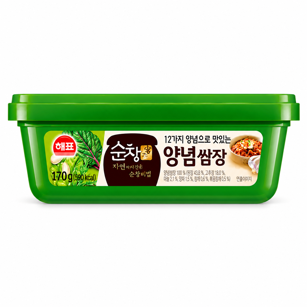 Pasta Coreana de Soja Temperada Ssamjang 170g Sajo