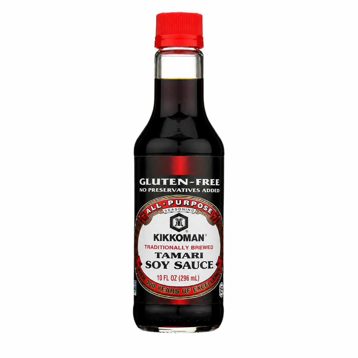 Molho de Soja Sem Glúten 296ml - Kikkoman