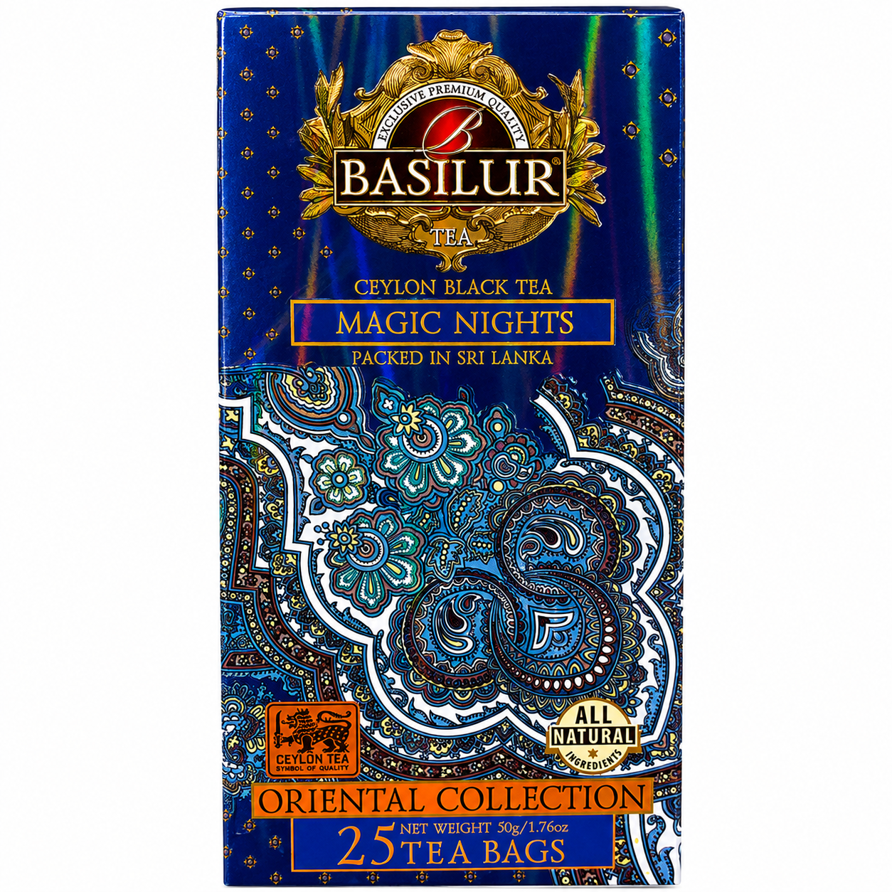 Chá Verde do Ceilão Cream Fantasy 50g Basilur