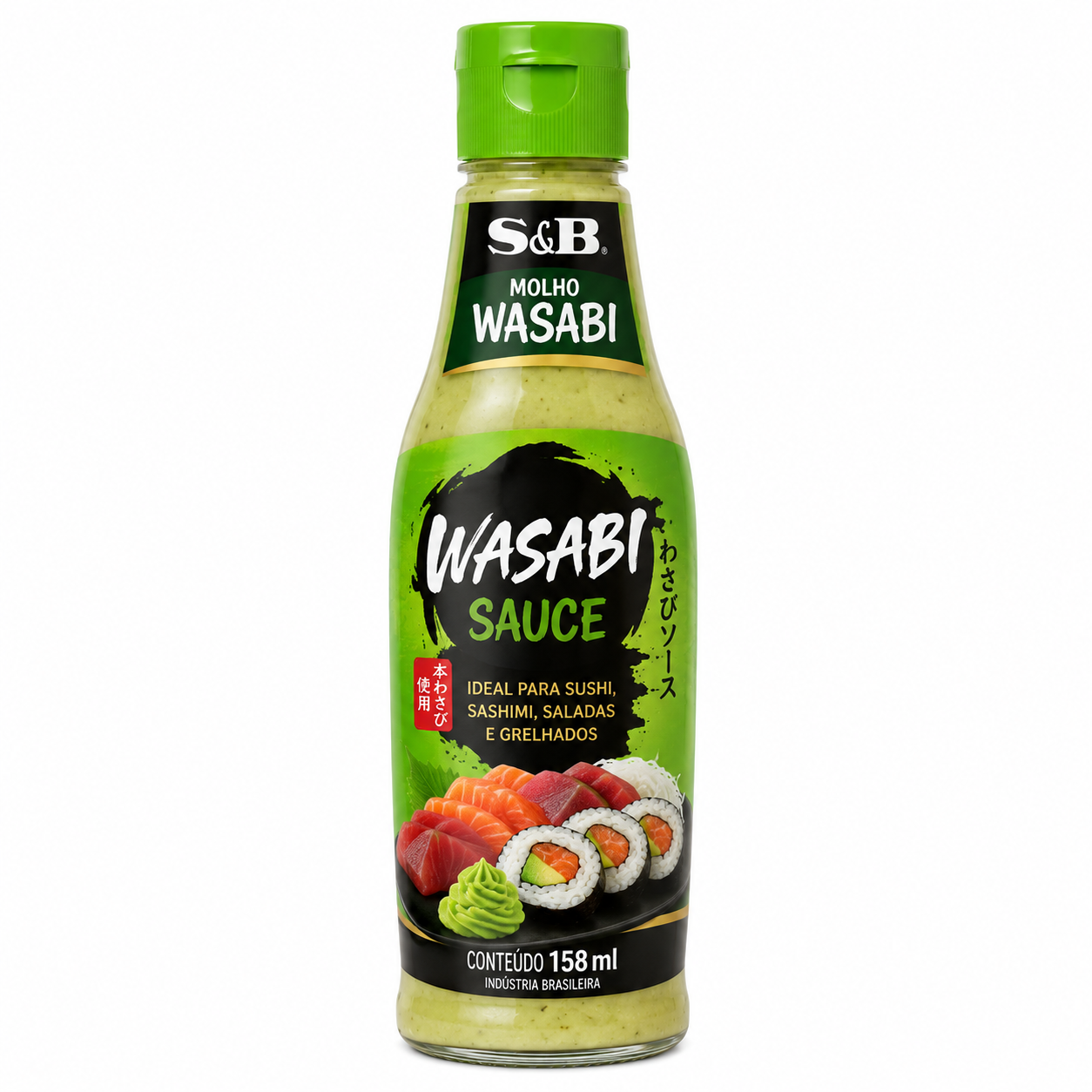 Molho Wasabi 158ml - S&B