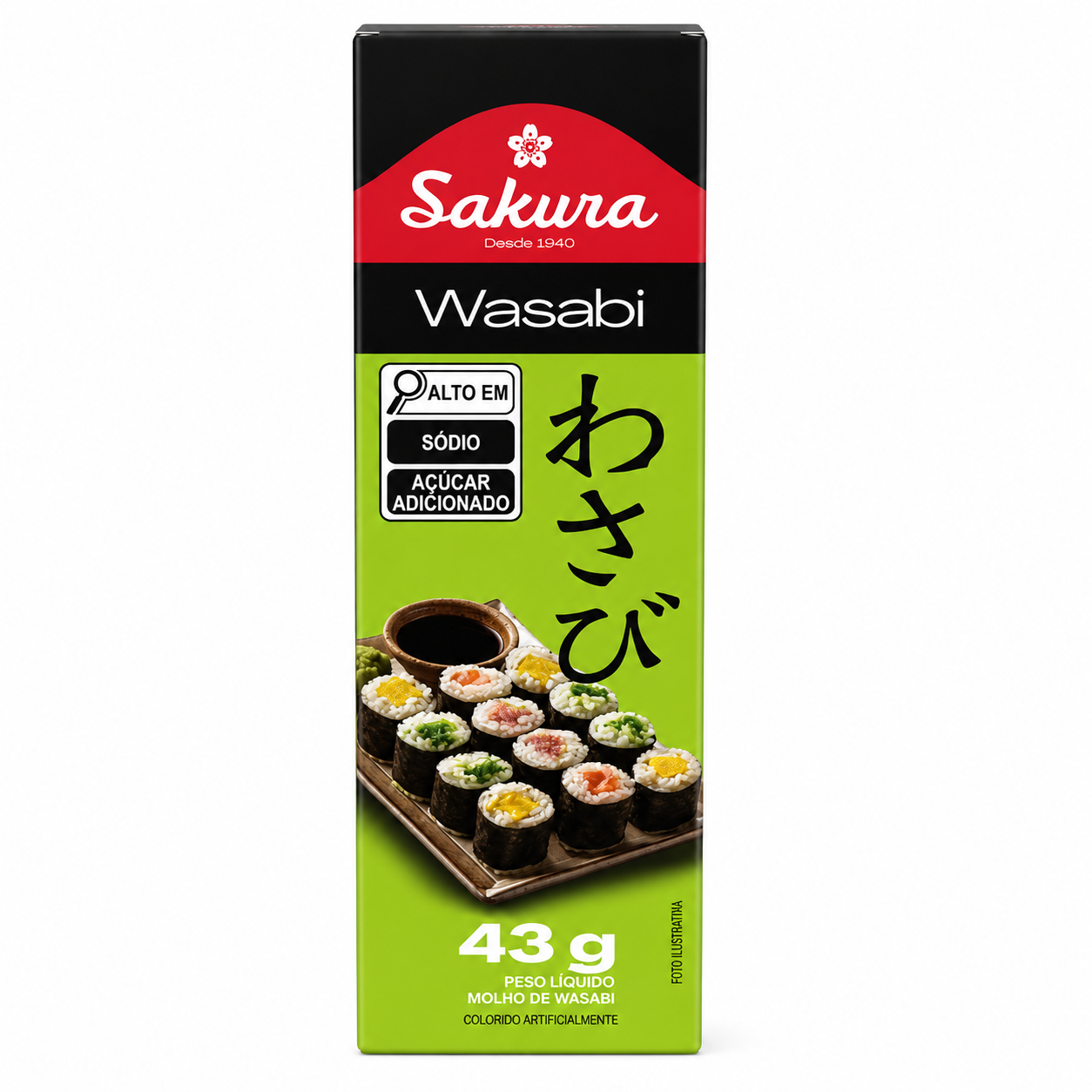 WASABI EM PASTA 43G SAKURA