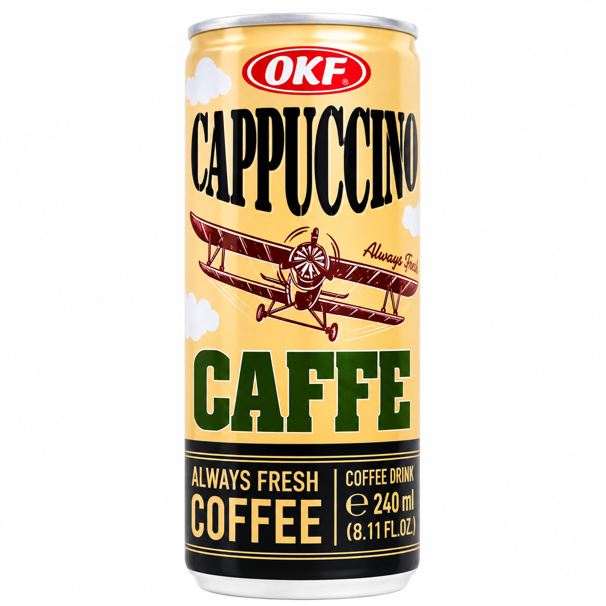 Bebida de Café e Leite Cappuccino 240ml OKF