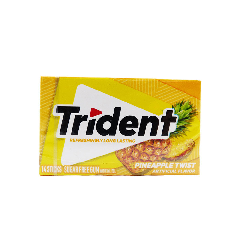 Chiclete Twist Pineapple 26.6g Trident