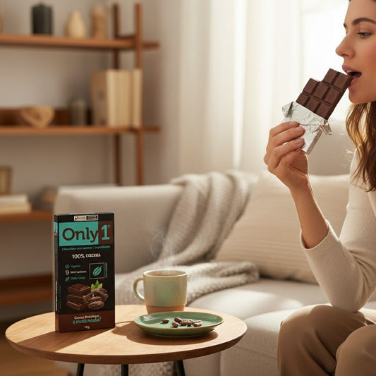 Chocolate 100% Cacau 70g  Only1