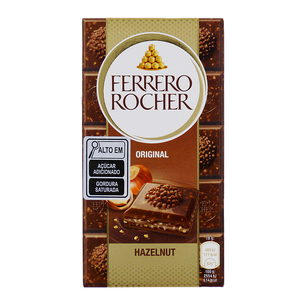 Chocolate ao Leite com Recheio de Creme e Pedaços de Avelã Original 90g