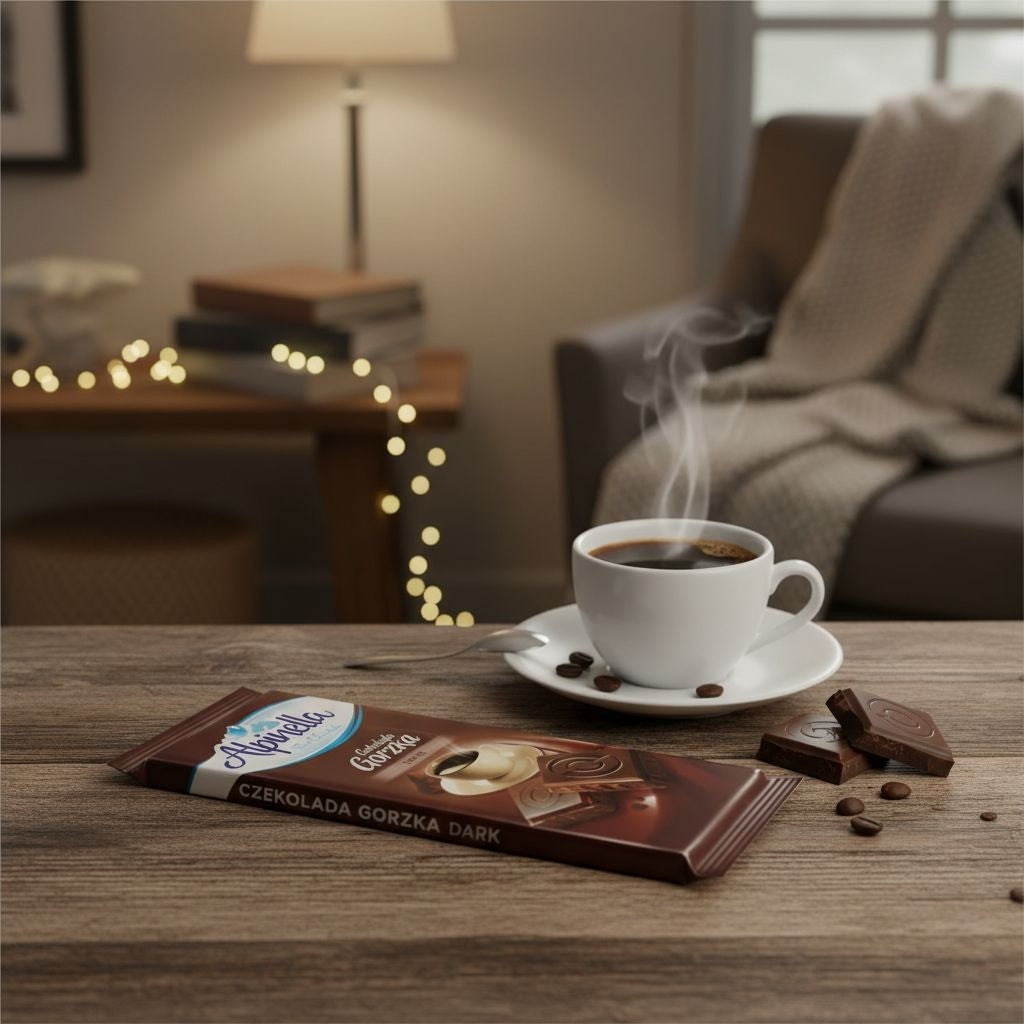 Chocolate sabor Café 90g Alpinella