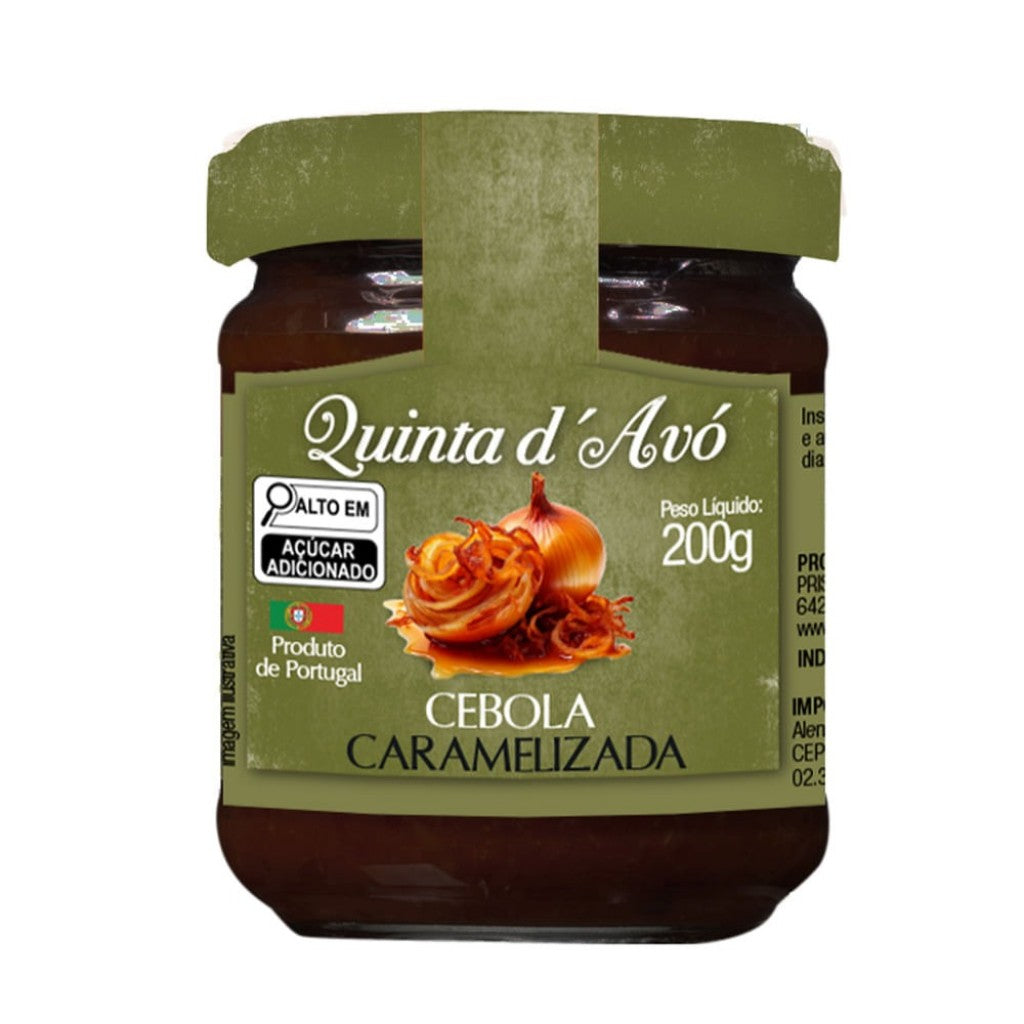 Confit de Cebola Caramelizada 200g Quinta d Avó