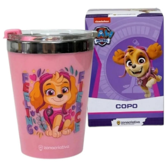 Copo Térmico Patrulha Canina Skye 300ml Zona Criativa
