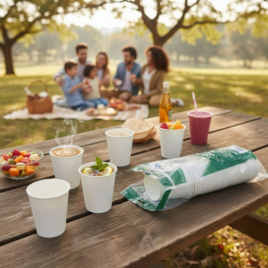 Copos de Papel com 20 Unidades 180ml Theoto