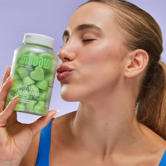 Creatina Gummies Maçã Verde 60un Gunday