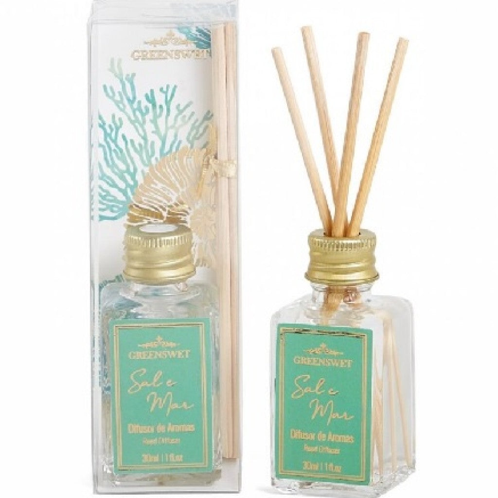 Difusor Aroma Sal e Mar 30ml Greenswet