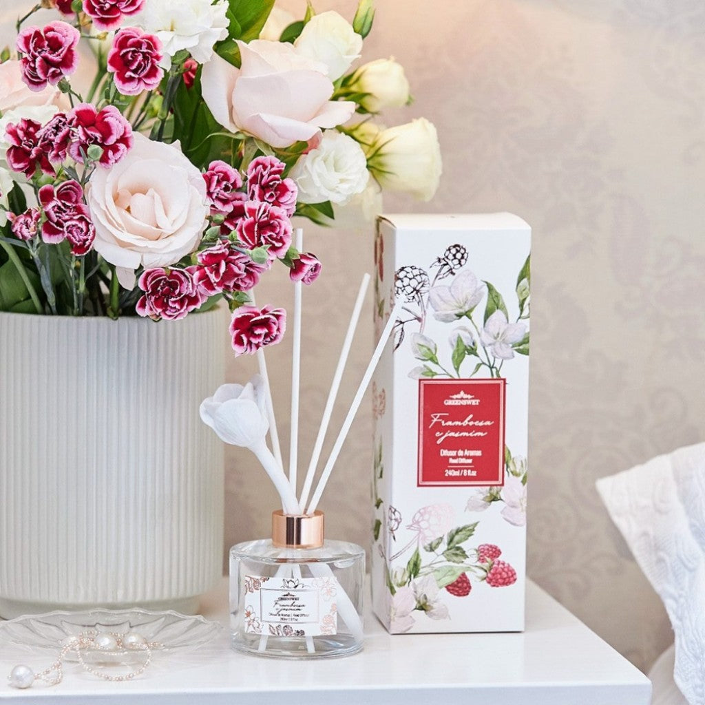 Difusor de Aromas Framboesa e Jasmim 240ml Greenswet