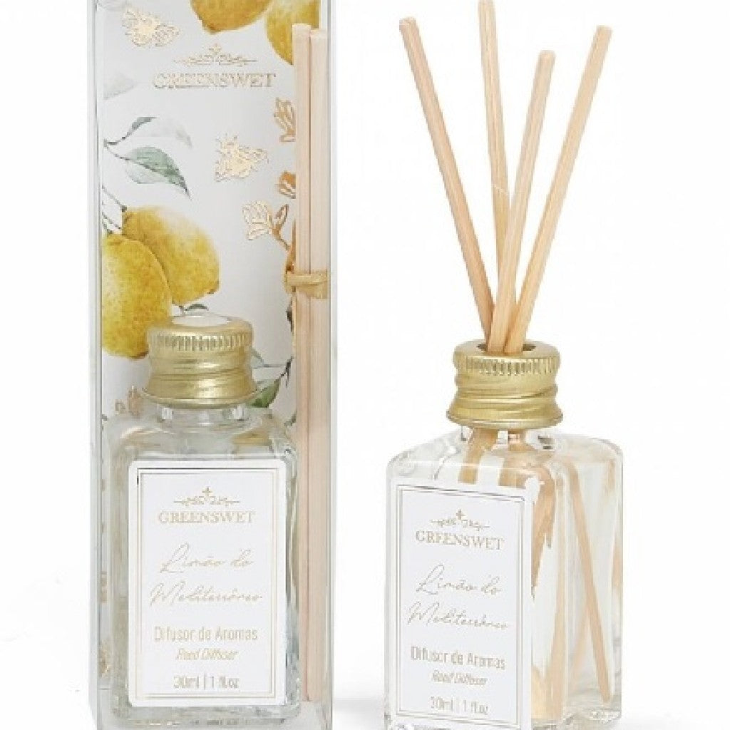 Disfusor Aroma Limao do Mediterraneo 30ml Greenswet