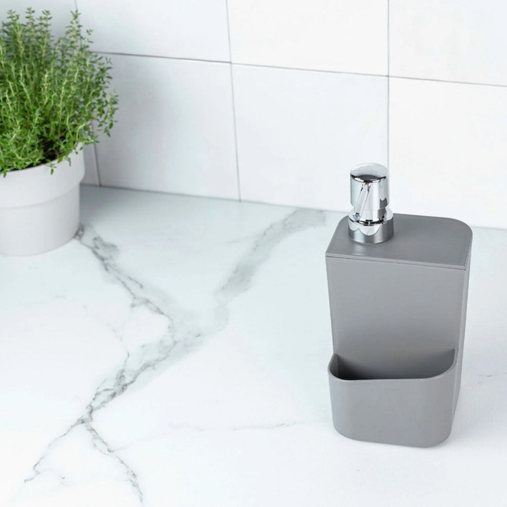 Dispenser para Detergente e Esponja Trium Branco 650ml