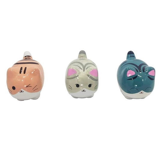 Enfeite Porcelana Gato Sorte Sortido TGTO-918A Martins