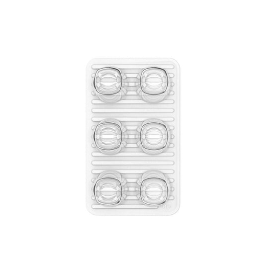 Escorredor de Copos Trium Branco 35x21x1,2cm Ou