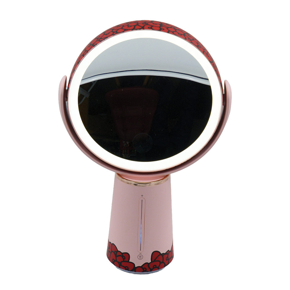 Espelho Duplo de Aumento em 10x com Led Hello Kitty