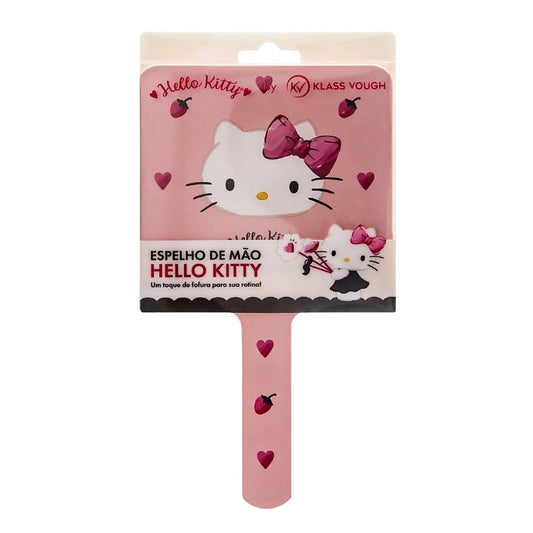 Espelho de Mão Rosa Hello Kitty Klass Vough