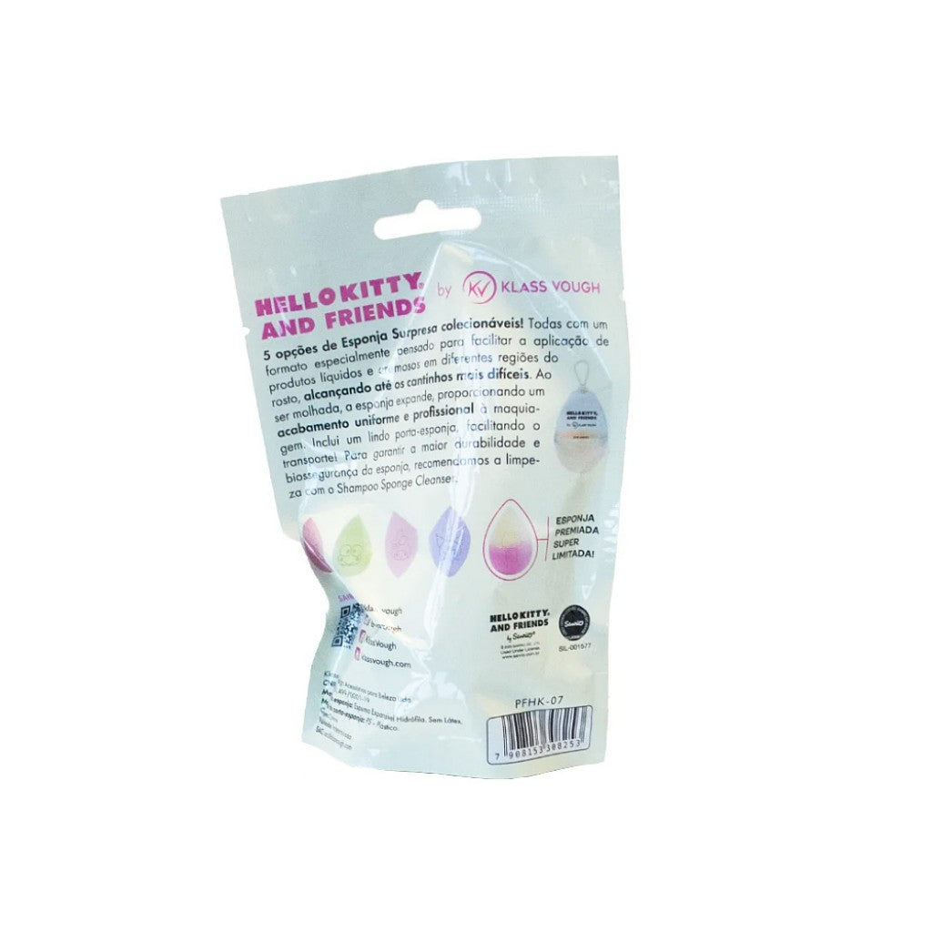 Esponja Surpresa Colecionável Hello Kitty And Friends Klass Vough
