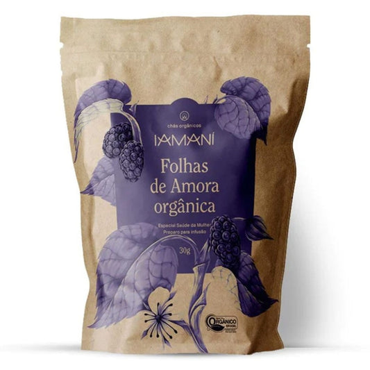 Folhas de Amora Orgânica 30g Iamani