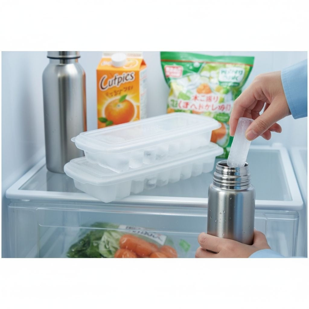 Forma de Gelo com Tampa Jirosan