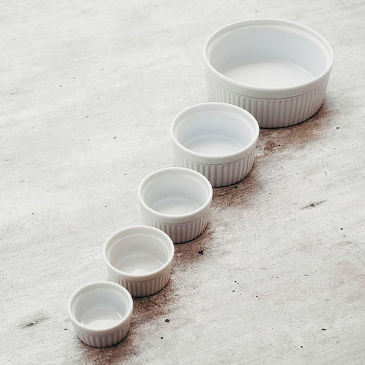 Forma porcelana canelada alta branca calorama 210ml Schmidt