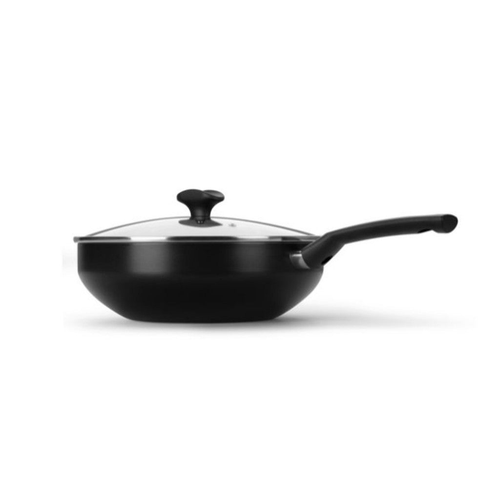Frigideira Wok 28 Induct+ com Tampa Multiflon