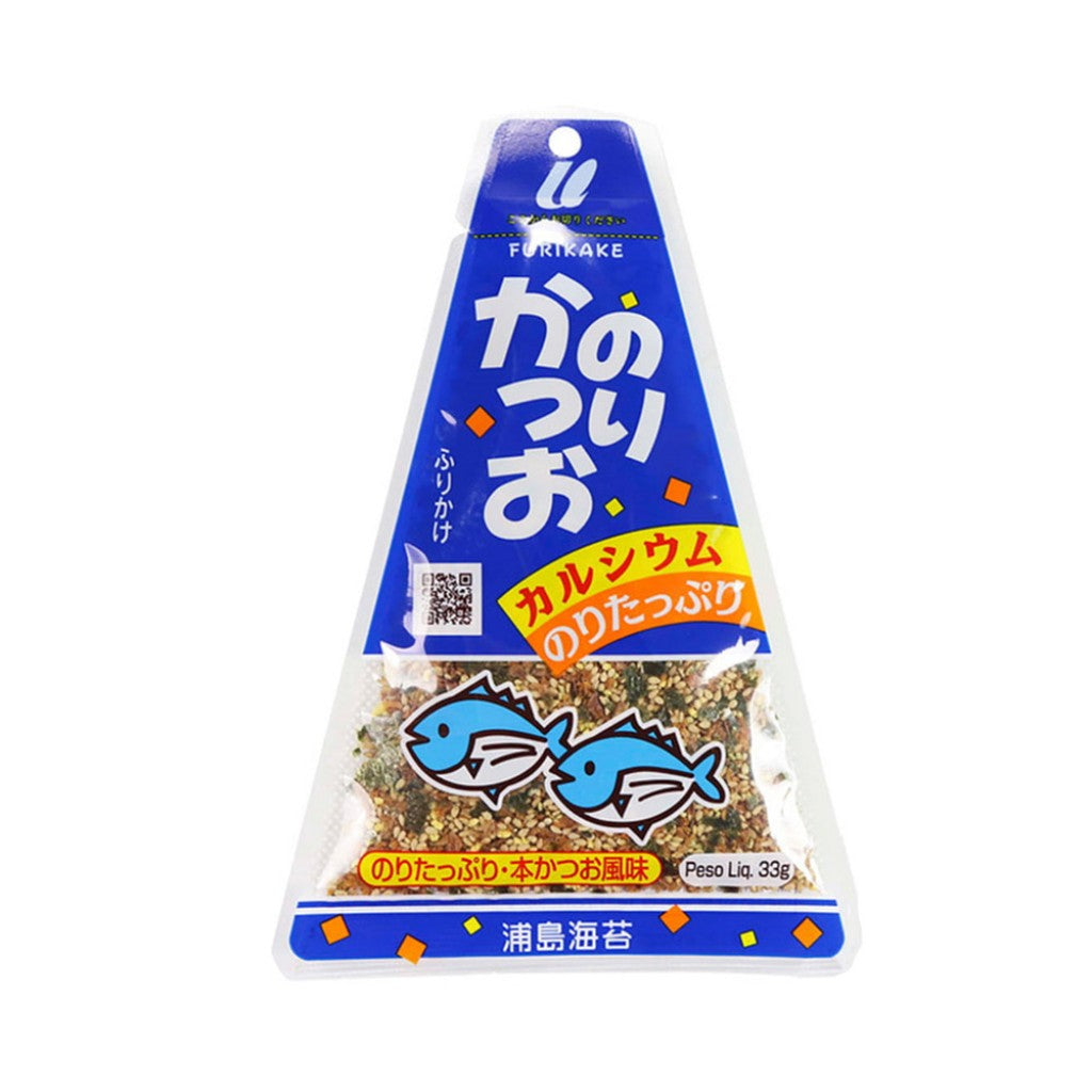 Tempero para Arroz Furikake Alga Marinha Nori e Peixe Katsuo 33g