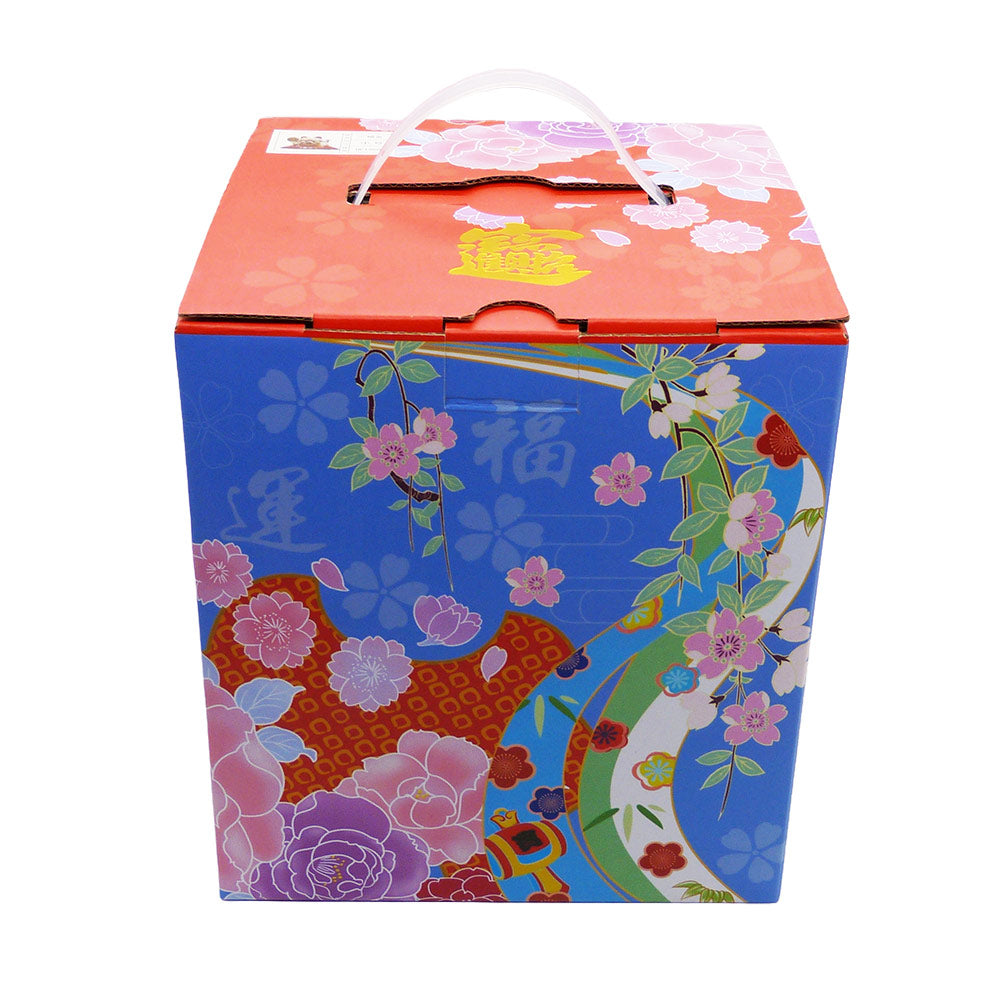 Gato da Sorte de Porcelana com Guizo 19x17cm Tenda