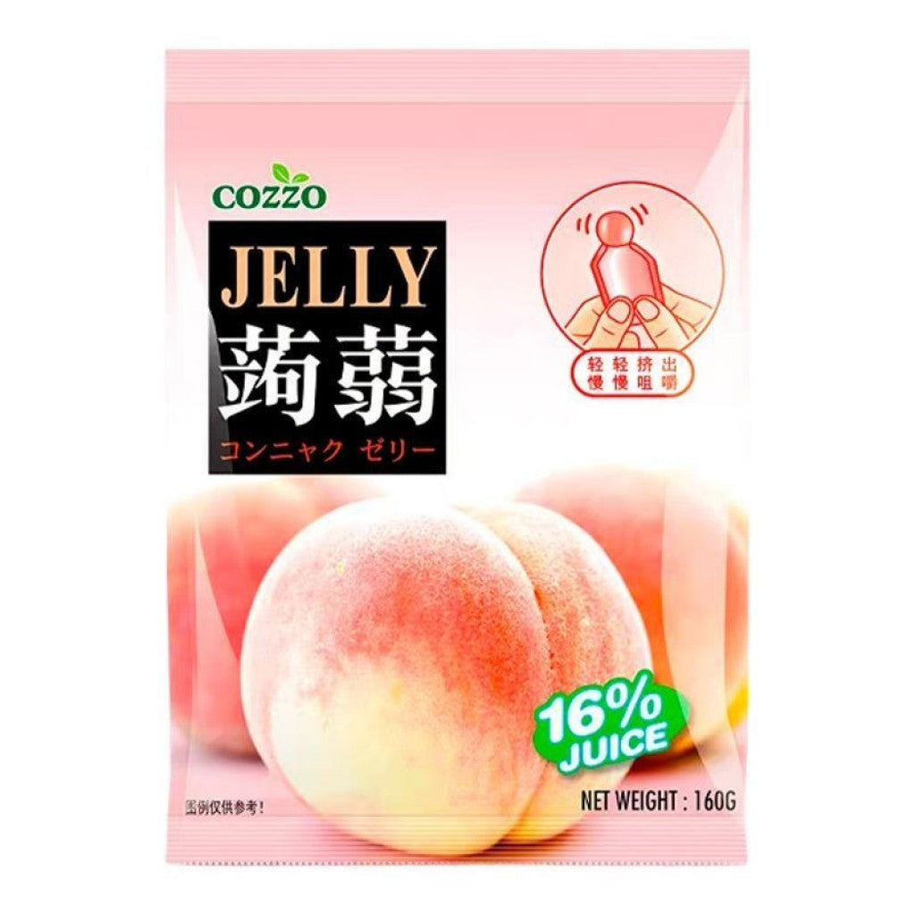 Gelatina Jelly Sabor Pêssego 160g Cozzo