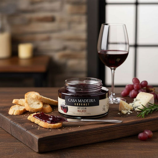 Geleia Gourmet Malbec 240g Casa Madeira