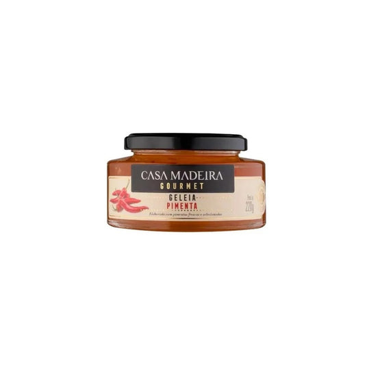 Geleia Gourmet de Pimenta 220g Casa Madeira