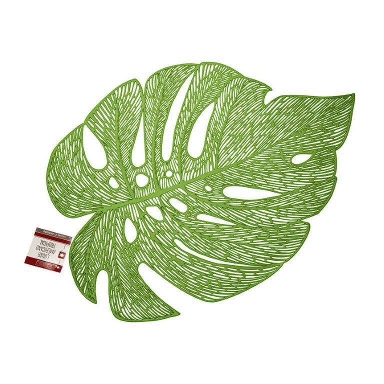 JOGO AMERICANO TROPICAL VERDE 43X33CM HAUSKRAFT