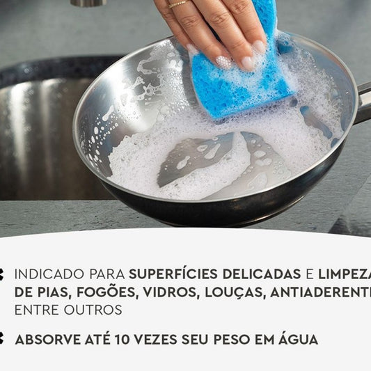 Kit 2 Esponjas Enxuga Mais Powermaid