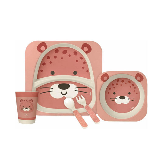Kit Refeição em Bambu Oncinha Buba