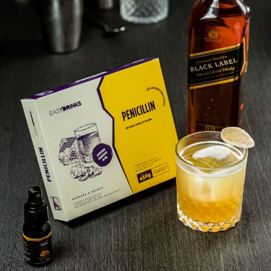 Kit Sachê Preparado de Frutas Penincillin com 6un 388ml Easy Drinks