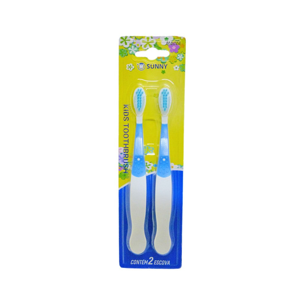 Kit 2 Escovas de Dente Infantil Bx901 Sunny