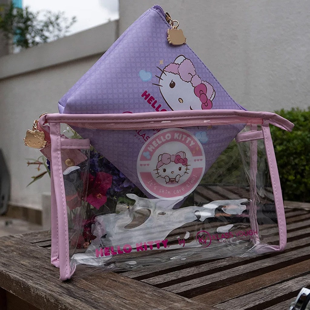 Kit com 2 Necessaire Hello Kitty Klass Vough