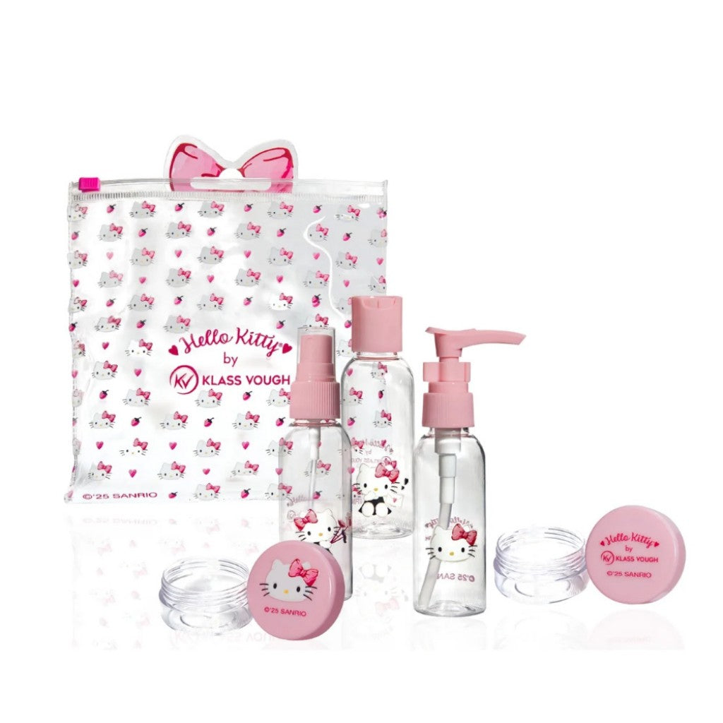 Kit para Viagem com 5 Peças Hello Kitty Klass Vough