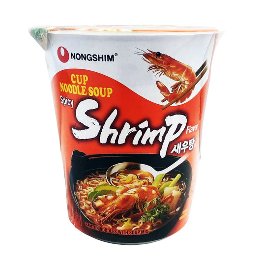 Macarrão Instantâneo Coreano de Camarão Picante Copo 67g