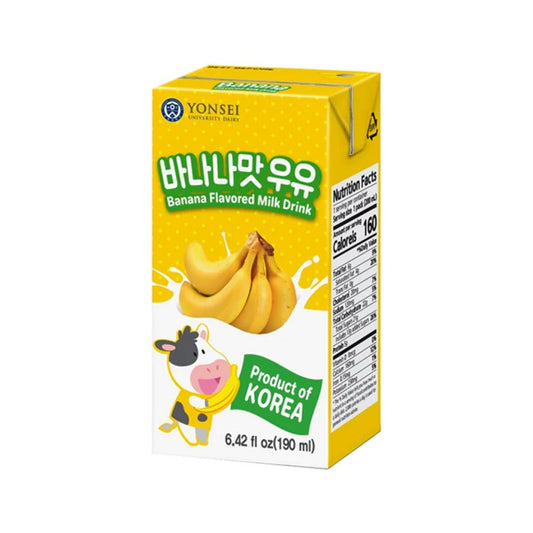 Leite com Banana 190ml Yonsei