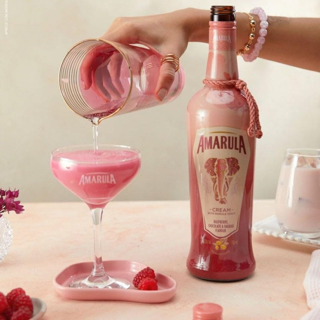 Licor Amarula Raspeberry Chocolate e Baobab 750ml