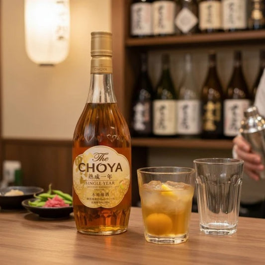 Licor Fino de Ameixa Japonesa Choya Single Year 200ml