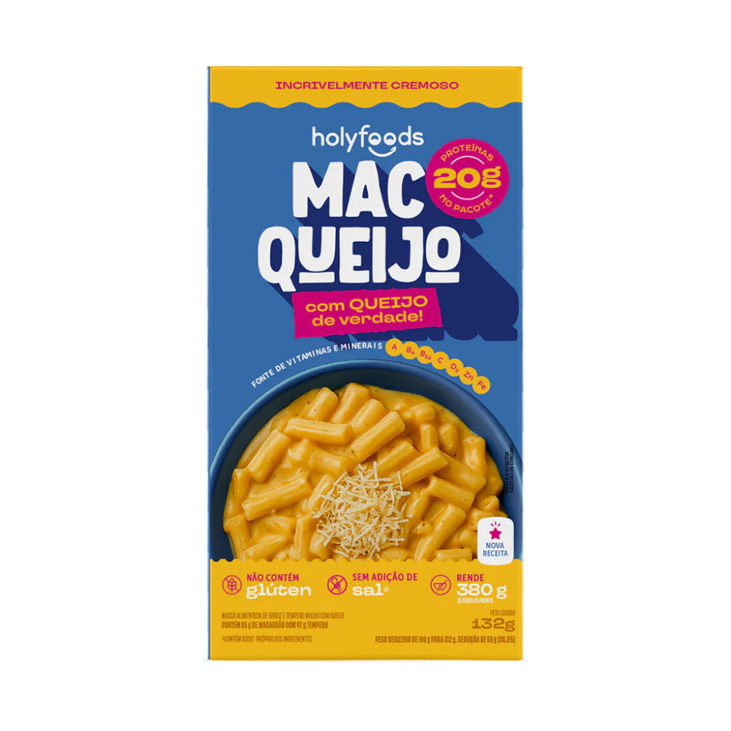 Mac Queijo 132g Holyfoods