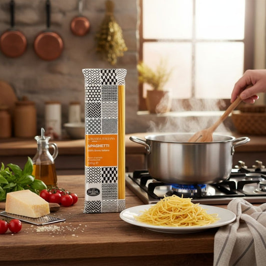 Macarrão Grão Duro Tipo Spaghetti La Ruvida 500g Pasta Reggia