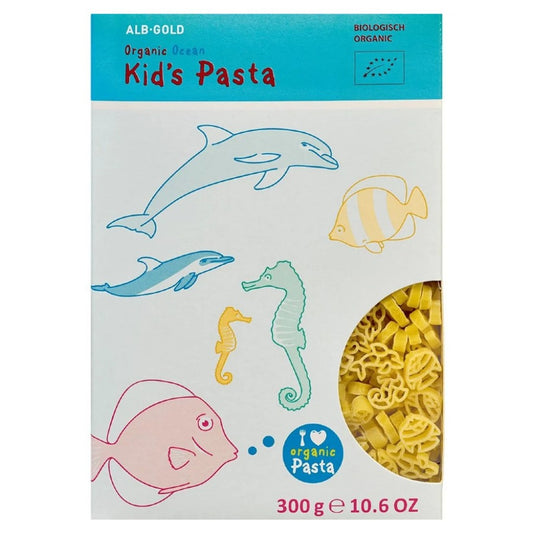 Macarrão Orgânico Kids Ocean 300g Alb-Gold