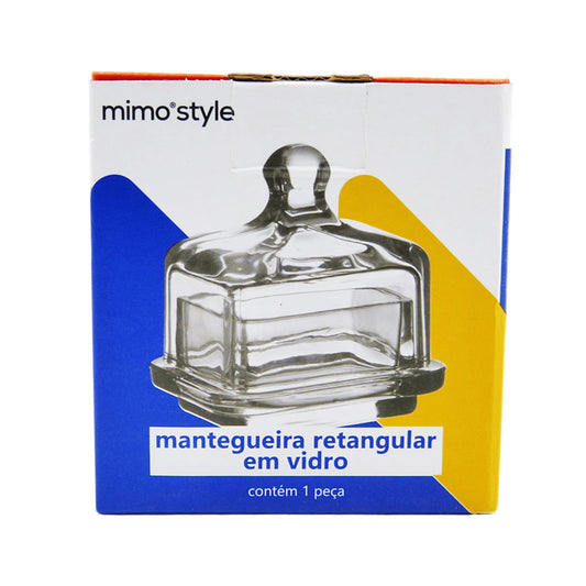 Mantegueira Retangular em Vidro