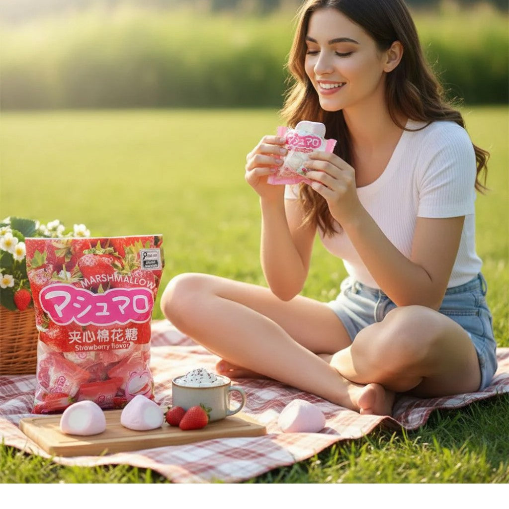 Marshmallow Sabor Morango 100g GW